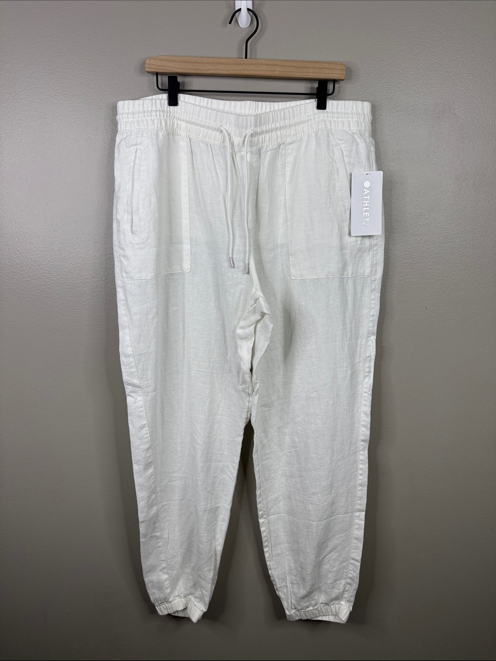 Athleta Retreat Linen Jogger Women’s Size XL NEW